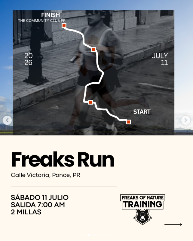 Flyer Sunrise Run